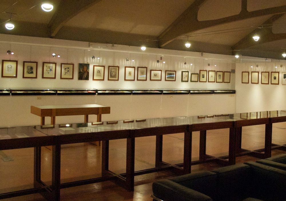 Veduta interna della Pinacoteca