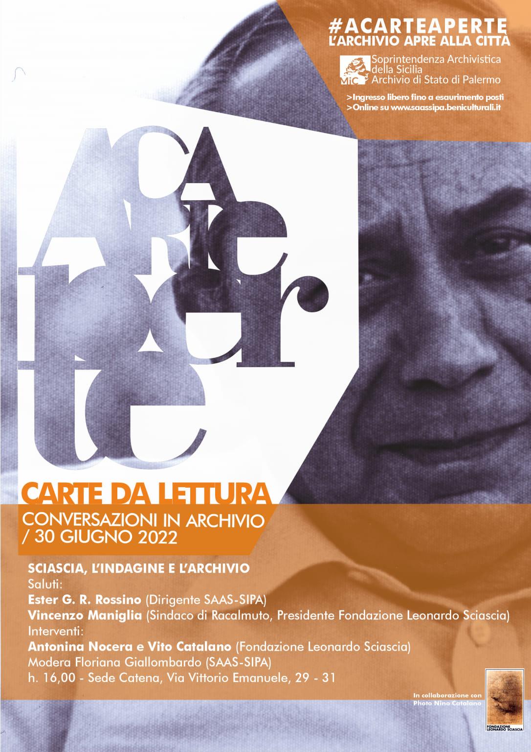 Carte da lettura 30 Giugno 2022