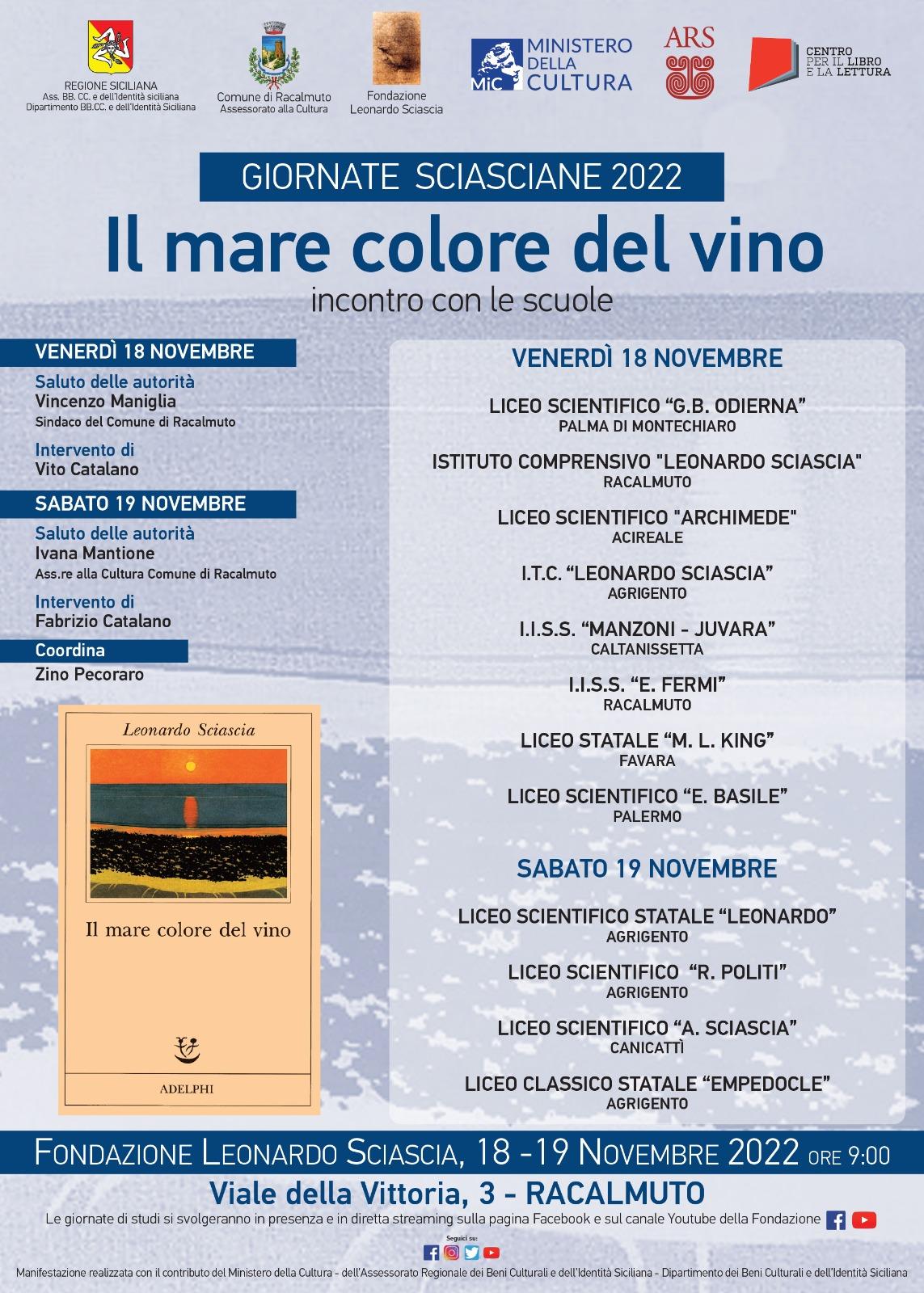 GIORNATE SCIASCIANE 2022