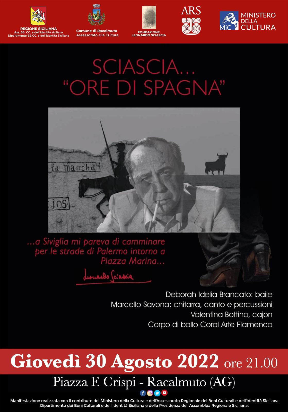 Ore di Spagna, Giovedì 30 Agosto