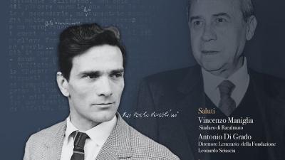 Sciascia e Pasolini, 5 Marzo ore 17:30 diretta streaming