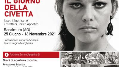 ORARI PER VISITARE LA MOSTRA DELLE FOTOGRAFIE DI ENRICO APPETITO DAL SET DEL FILM IL GIORNO DELLA CIVETTA