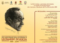 XXV Anniversario della scomparsa di Leonardo Sciascia 1989-2014